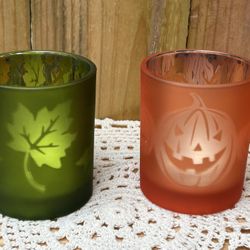 Bath & Body Works Vintage Frosted Candle Holders $5 Each