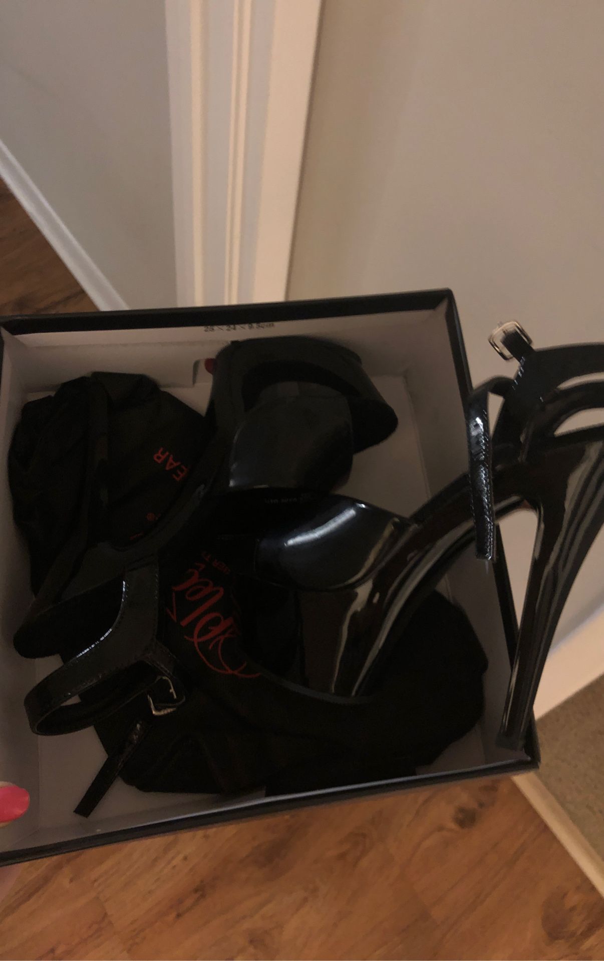 Pleaser platform high heels