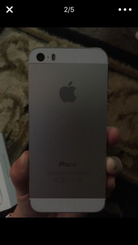 Silver iPhone 5s