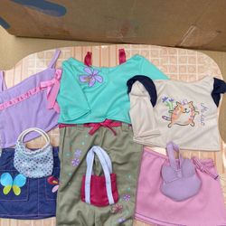 New Our Generation Value Pack of 18” Doll Outfits With Purses