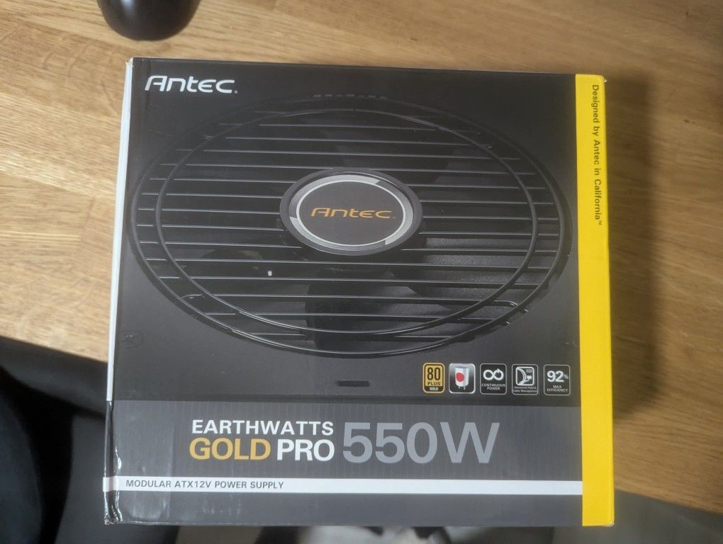 Antec Earthwatts Gold Pro Series EA550G Pro 55OW Semi-Modular