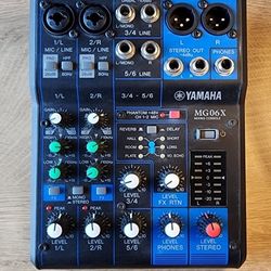 Yamaha MG06X 6-Channel Mixer