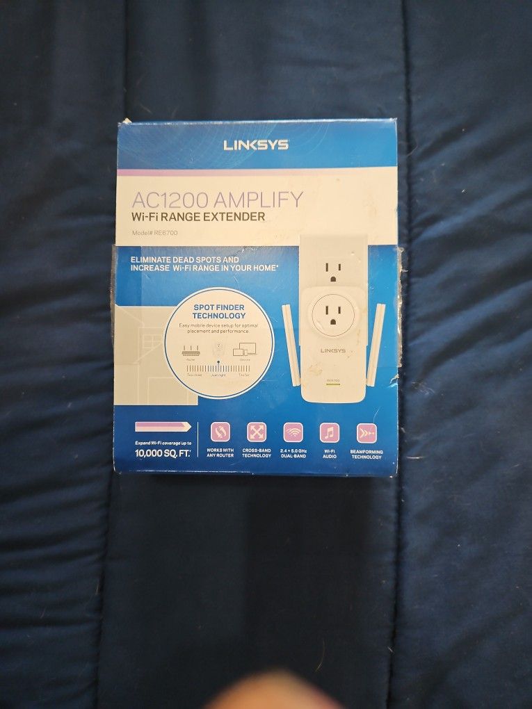 Linksys AC1200 WiFi Range Extender