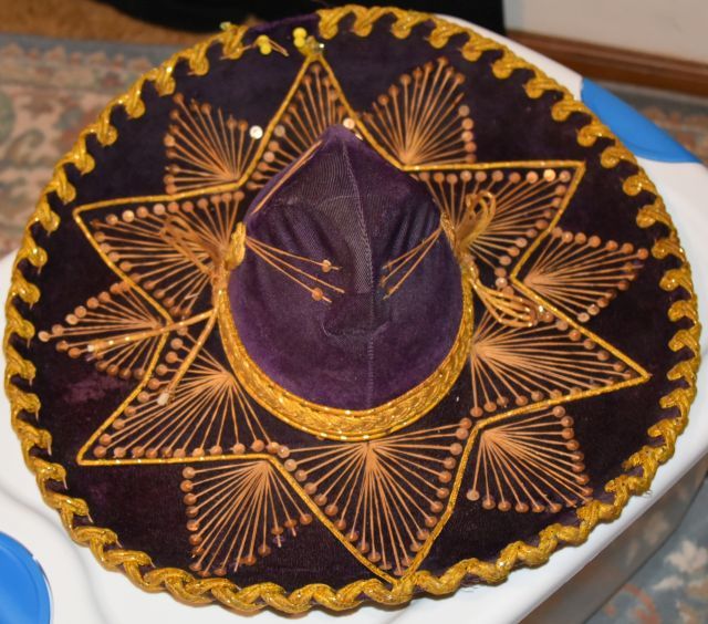 Mexican Adult Mariachi Sombrero Hats.