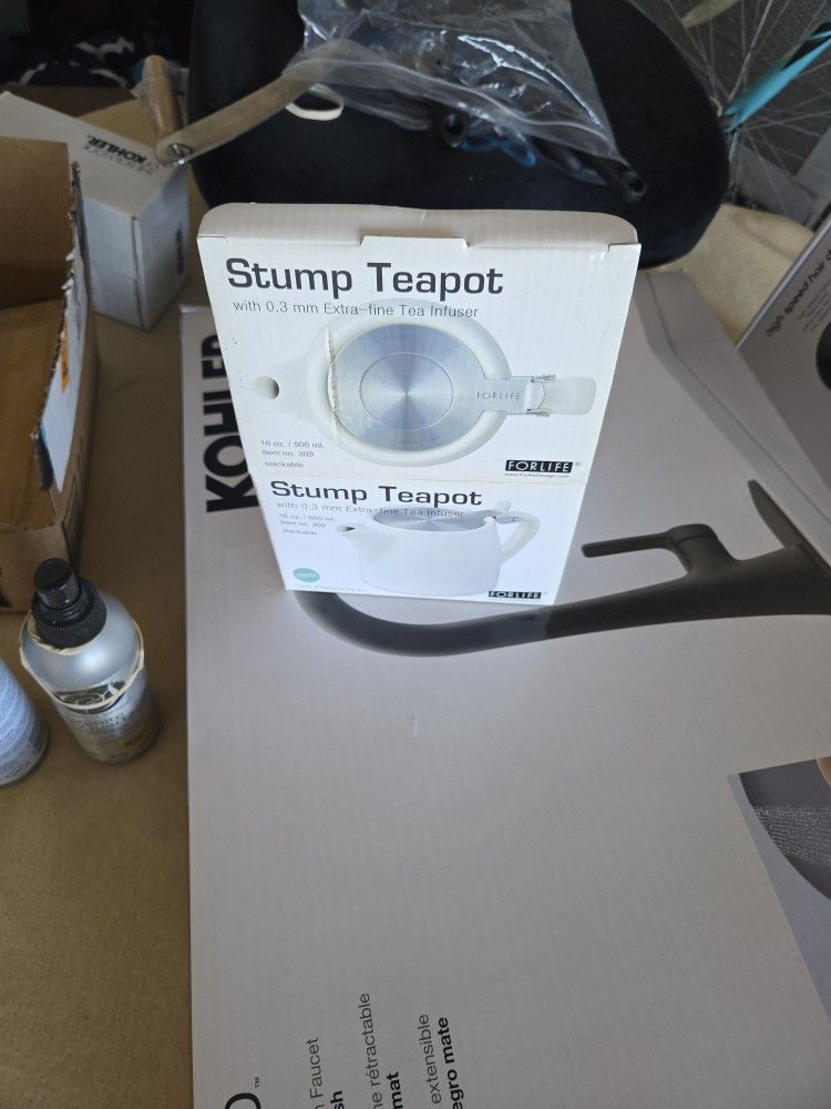 Stump Teapot Kettle New