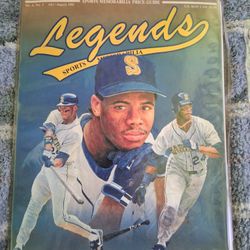 Sports Illustrated Magazines & 1991 Legends Sports Memorabilia Price Guide 