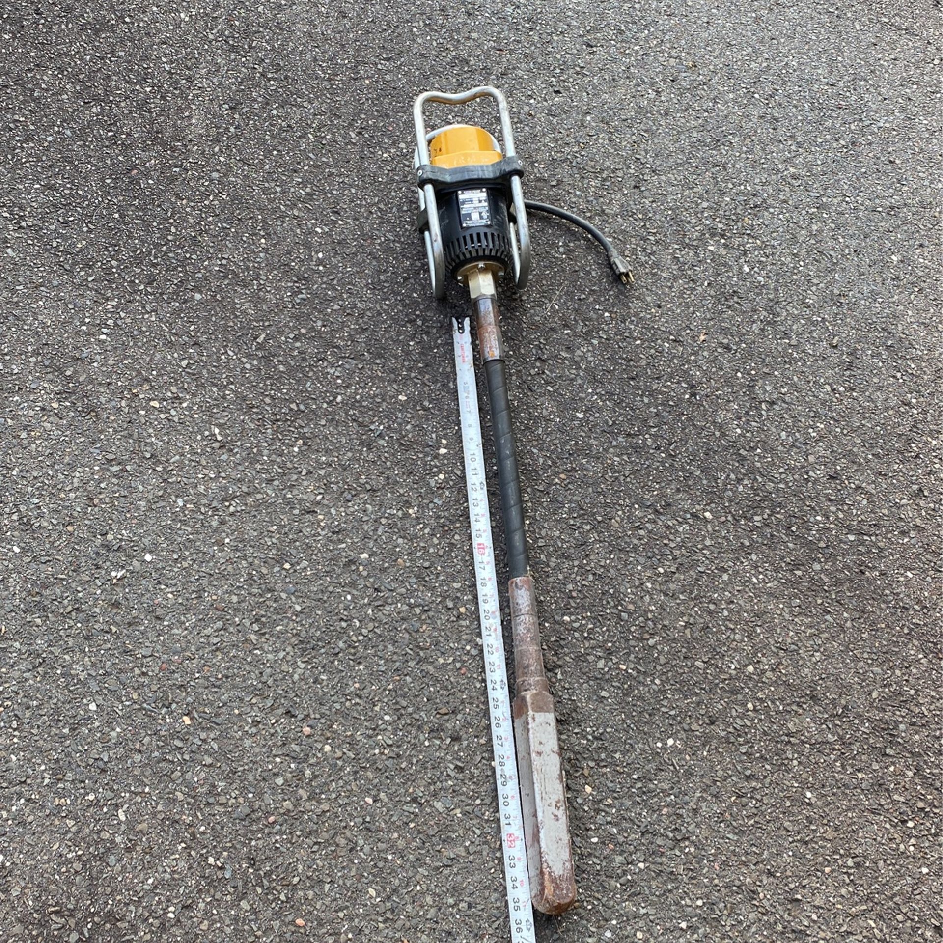 Electric Vibrator For Concrete