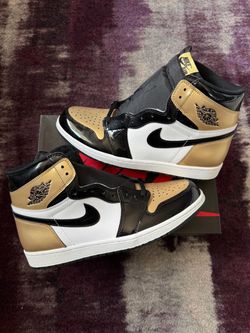 Size 11.5 - Jordan 1 Retro NRG Patent Gold Toe