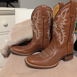 Caborca Silver by Liberty Black Women's Tina Western Boots - Square Toe Size 8 