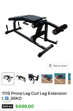 Leg extension/ leg curl