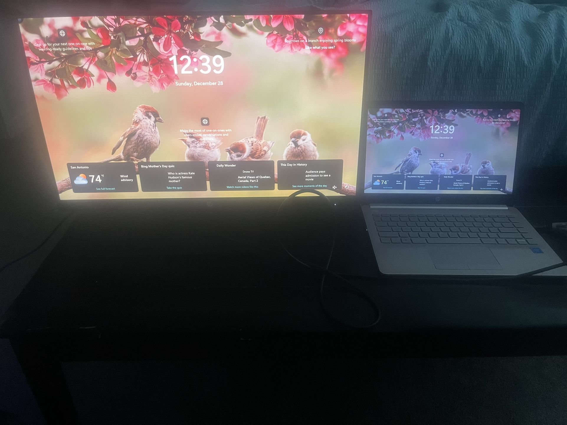 2 24” computer monitors