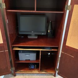 Armoire computer desk