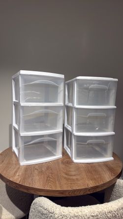 Plastic Storage Drawers