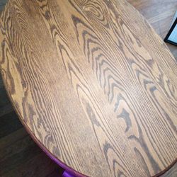 Solid Oak Coffee Table 