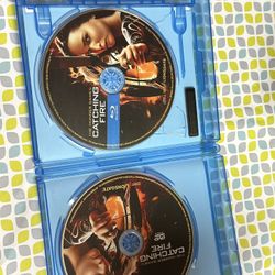 THE HUNGER GAMES CATCHING FIRE DVD and BLU-RAY