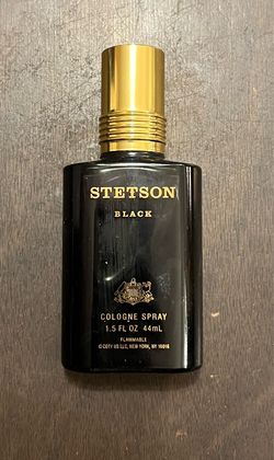 Stetson Black Cologne Spray. 1.5 fl oz. Great for Father’s Day gift!
