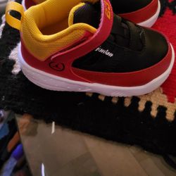 Jordans 6C Toddler Red Black Yellow