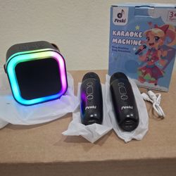 Kids Two Mic Karaoke Machine