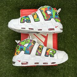 Nike Air More Uptempo Peace Love Basketball for Sale in Richmond