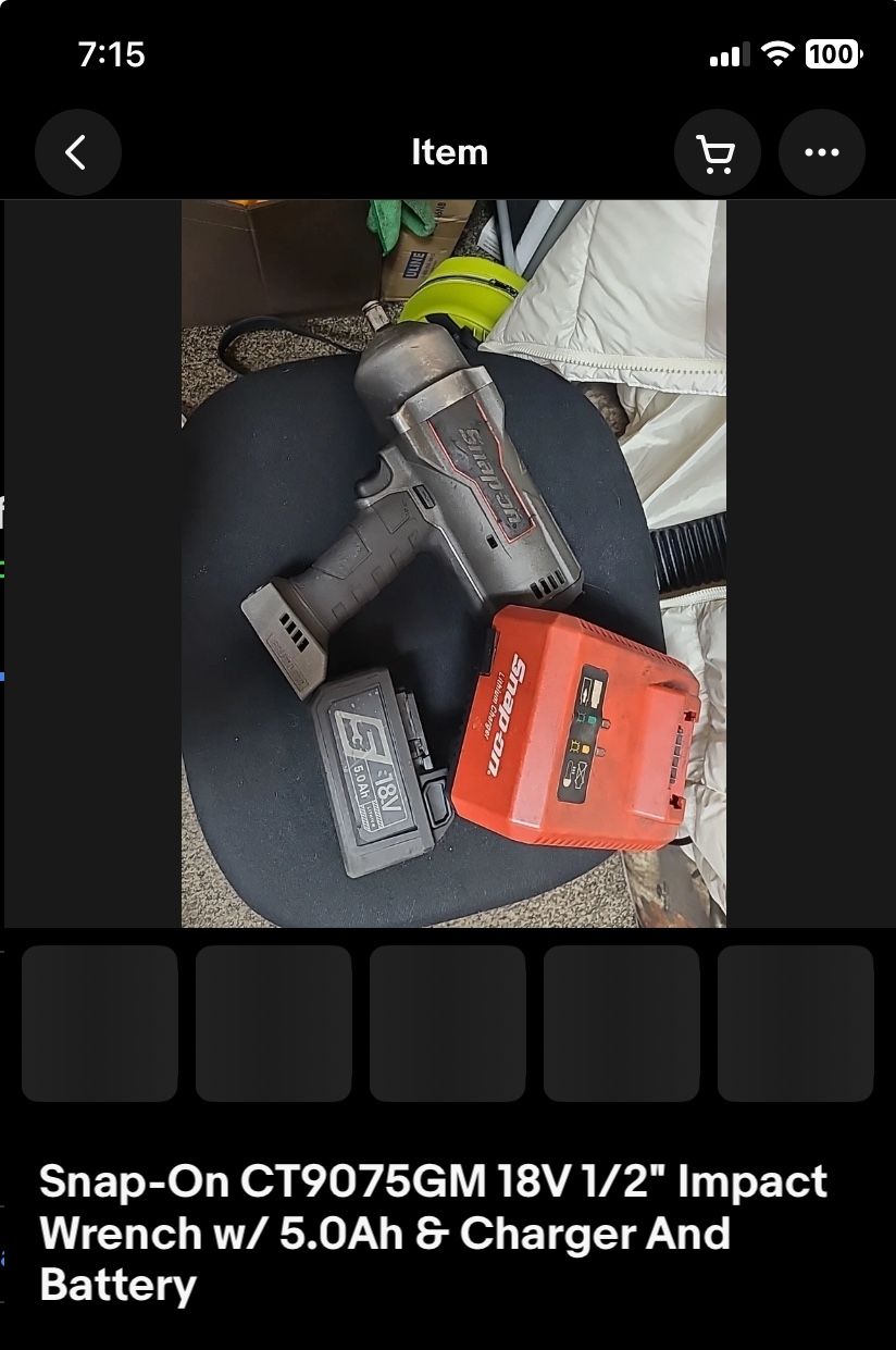 Snap On Impact Wrench