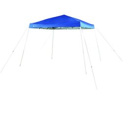 New 10' x 10' Blue Instant Slant Leg Pop-up Outdoor Canopy