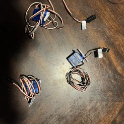 Lots Of Micro Servos And Some With Lights.