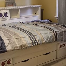 Kids Bed And Dresser Set