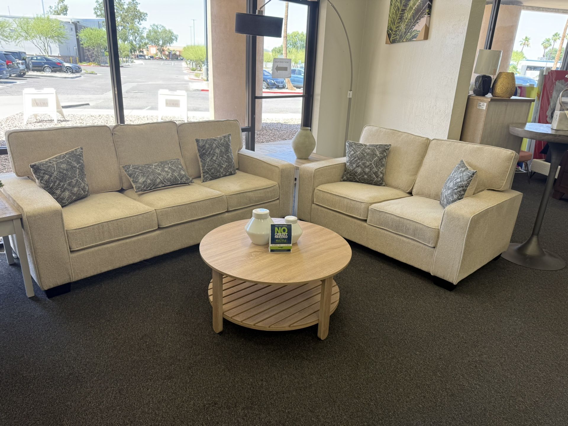 Sofa And Loveseat Set