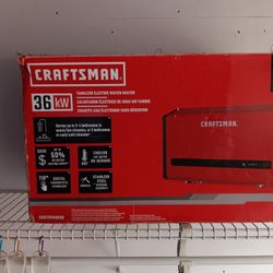 Craftsman 36kw Tankless Electric Water Heater 