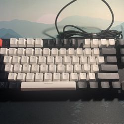 Mechanical RGB Gaming Keyboard Black and White