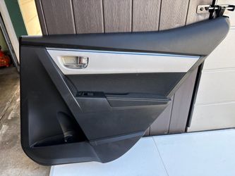 2014-2019 Toyota Corolla Rear Interior Door Panel