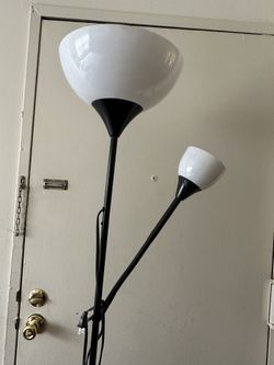 Floor Up light -Reading Lamp- Black