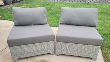 Gray chairs