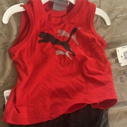 Baby boy puma 2 piece set