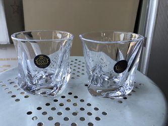 Crystal glass hand made