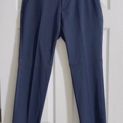 Tommy Hilfiger Men's Modern-Fit Stretch Dress Pants Blue 30x30