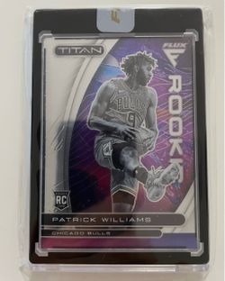 2020 Panini Flux Titan Patrick Williams Rookie Card RC Chicago Bulls