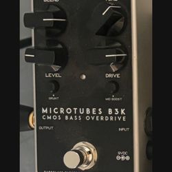 Darkglass Electronics Microtubes B3K V2 Bass Overdrive Pedal 