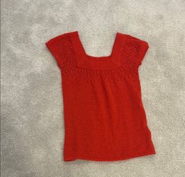 Red Knit Women's Xhilaration Top