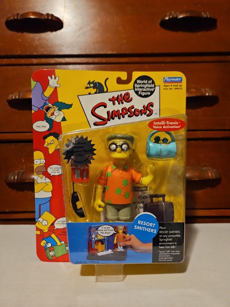 Playmates The Simpsons Resort Smithers