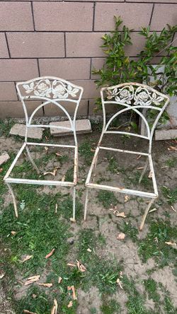 Metal Flower Chairs