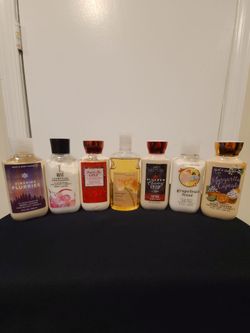7 Bath & Bodyworks Body Lotions & Shower Gel
