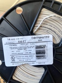 THHN14STBK500 - THHN 14 STR Black 500'
