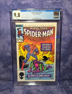 Marvel Tales #179, 1985 CGC 9.8 WP