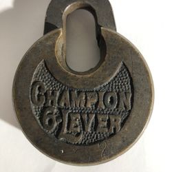 Antique Champion 6lever Lock 