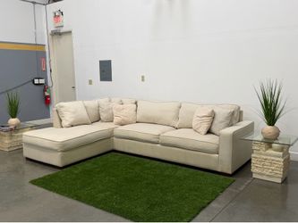 Ivory Cloud Sectional Need Gone! 500$ OBO