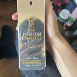 Paco Rabanne 1 Million Lucky 6.7 oz - ~60% Full