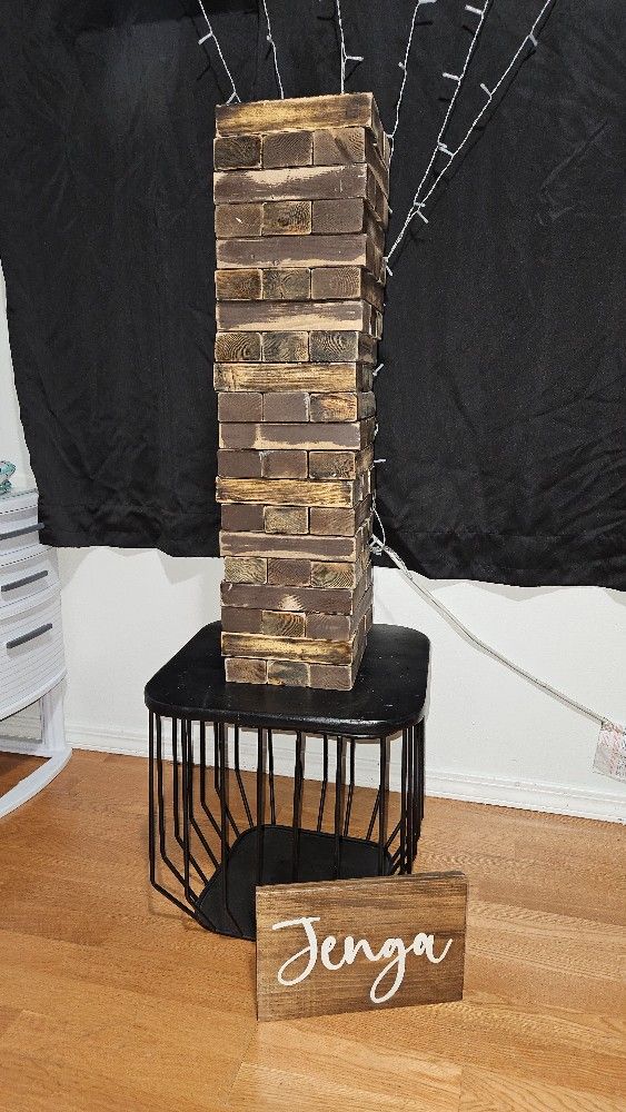 Giant Yard Game Jenga