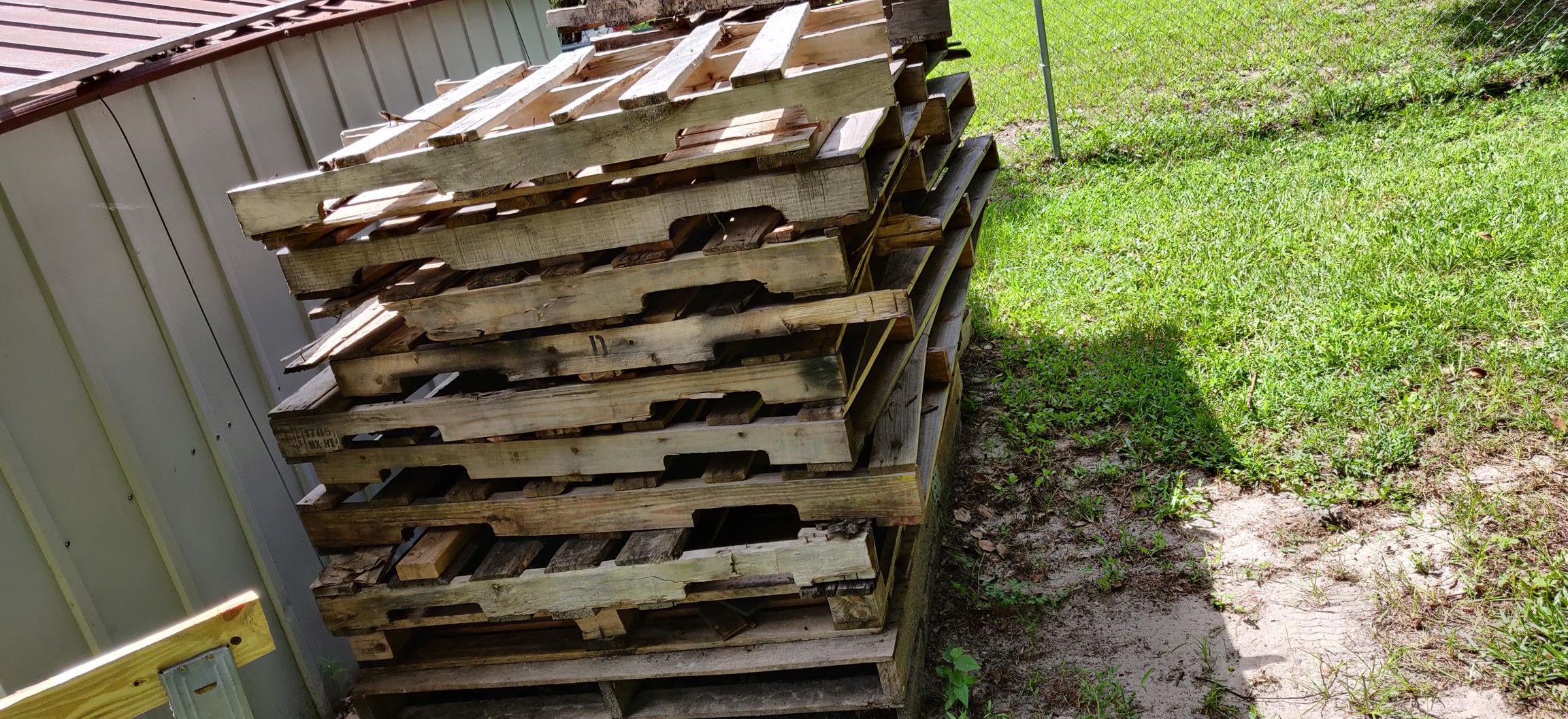 Pallets.