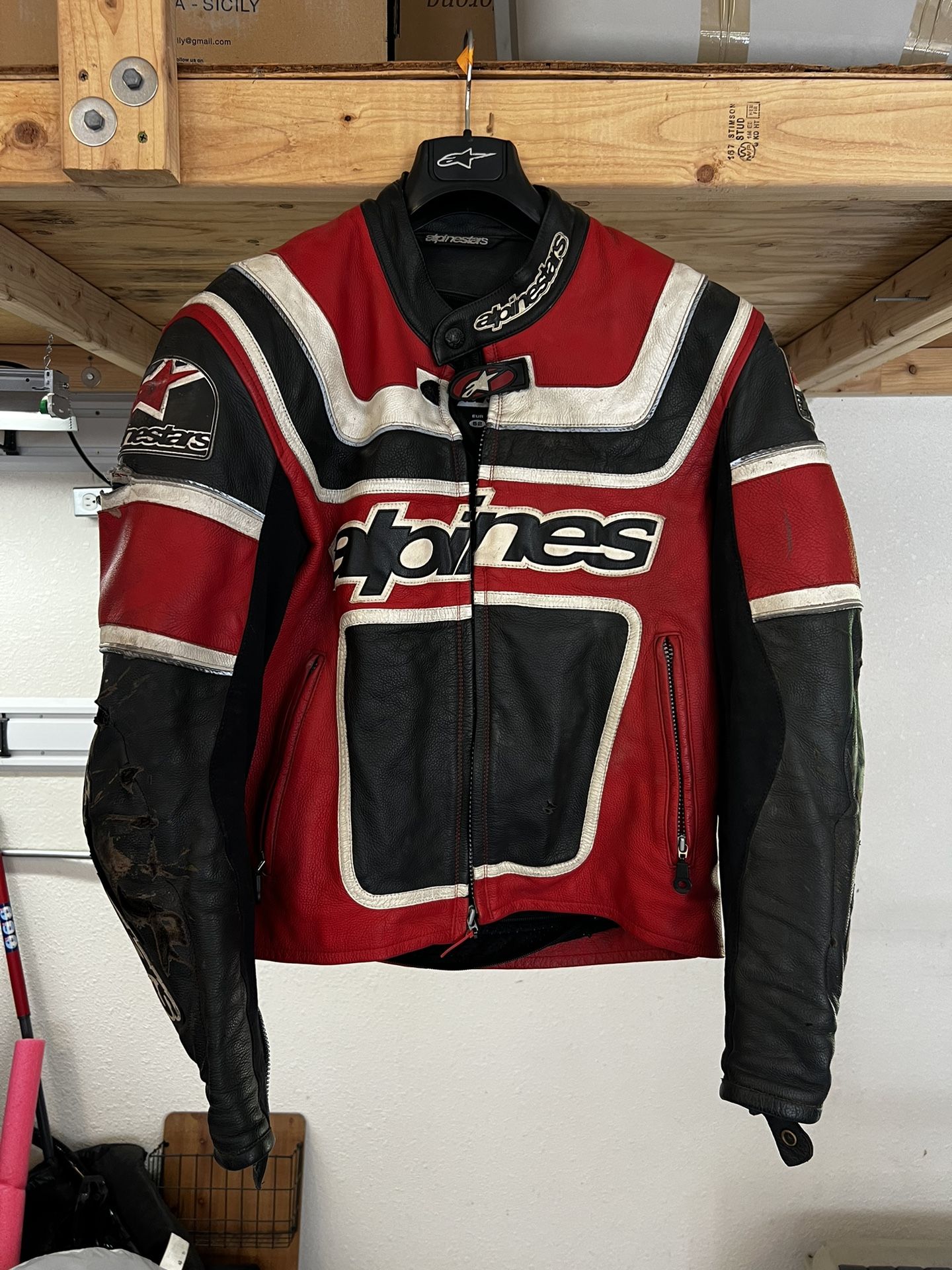 Alpinestars Leather Motorcycle Jacket